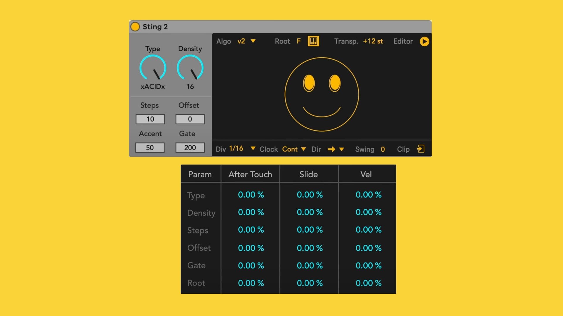 Sting 2 by Iftah (Max for Live)