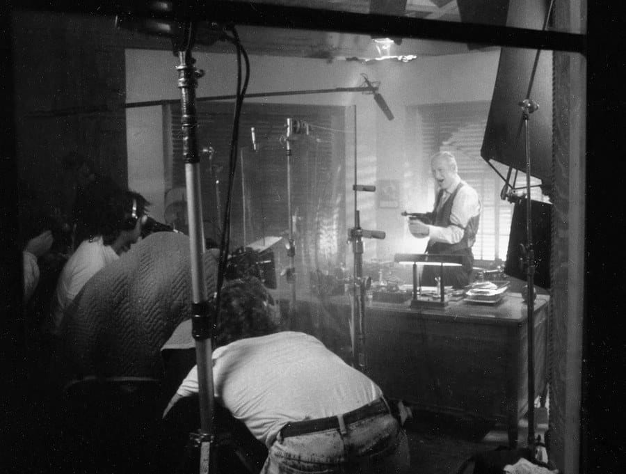 Кадр со съемок фильма «Ангелы с грязными душами»