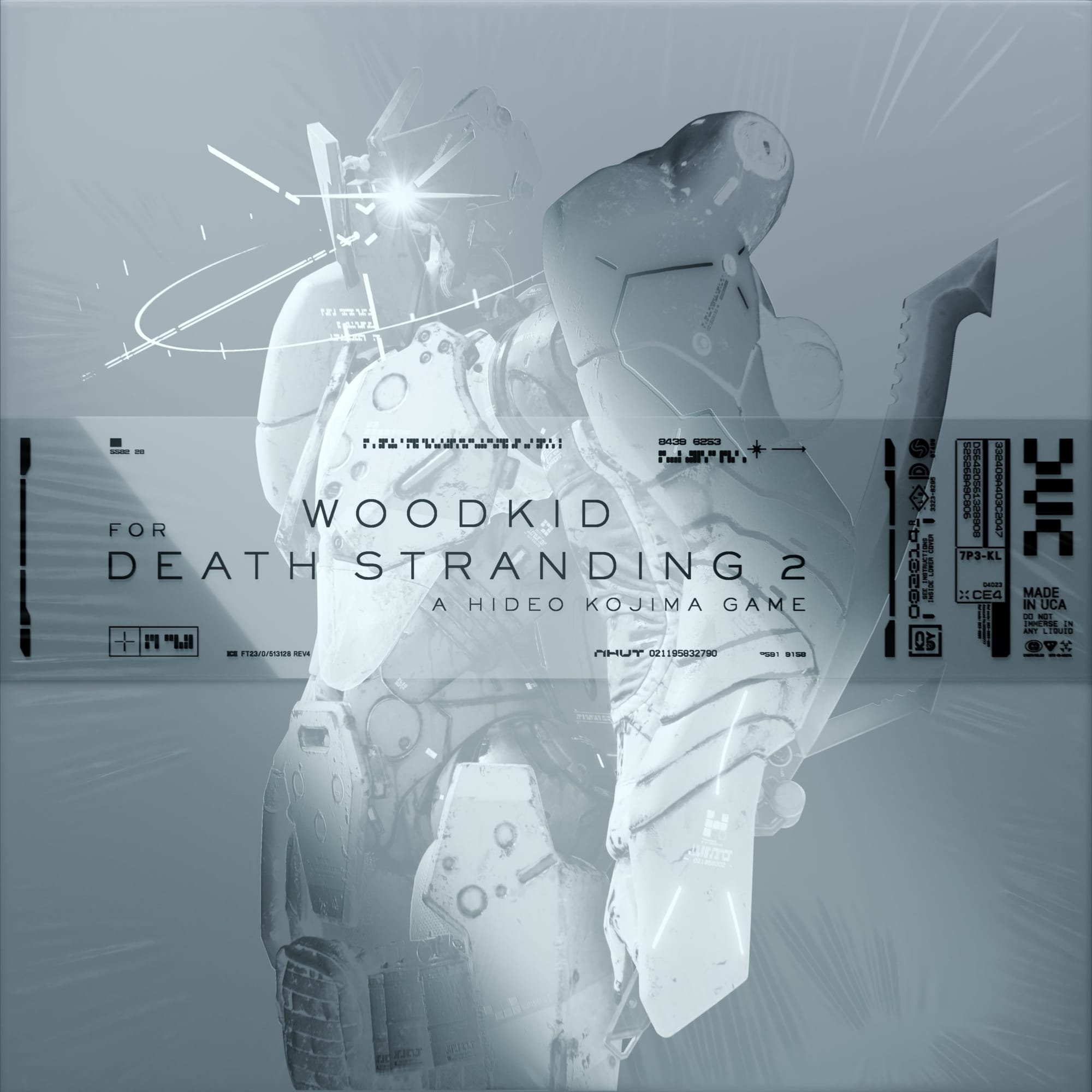 Обложка альбома Woodkid для Death Stranding 2: On the Beach