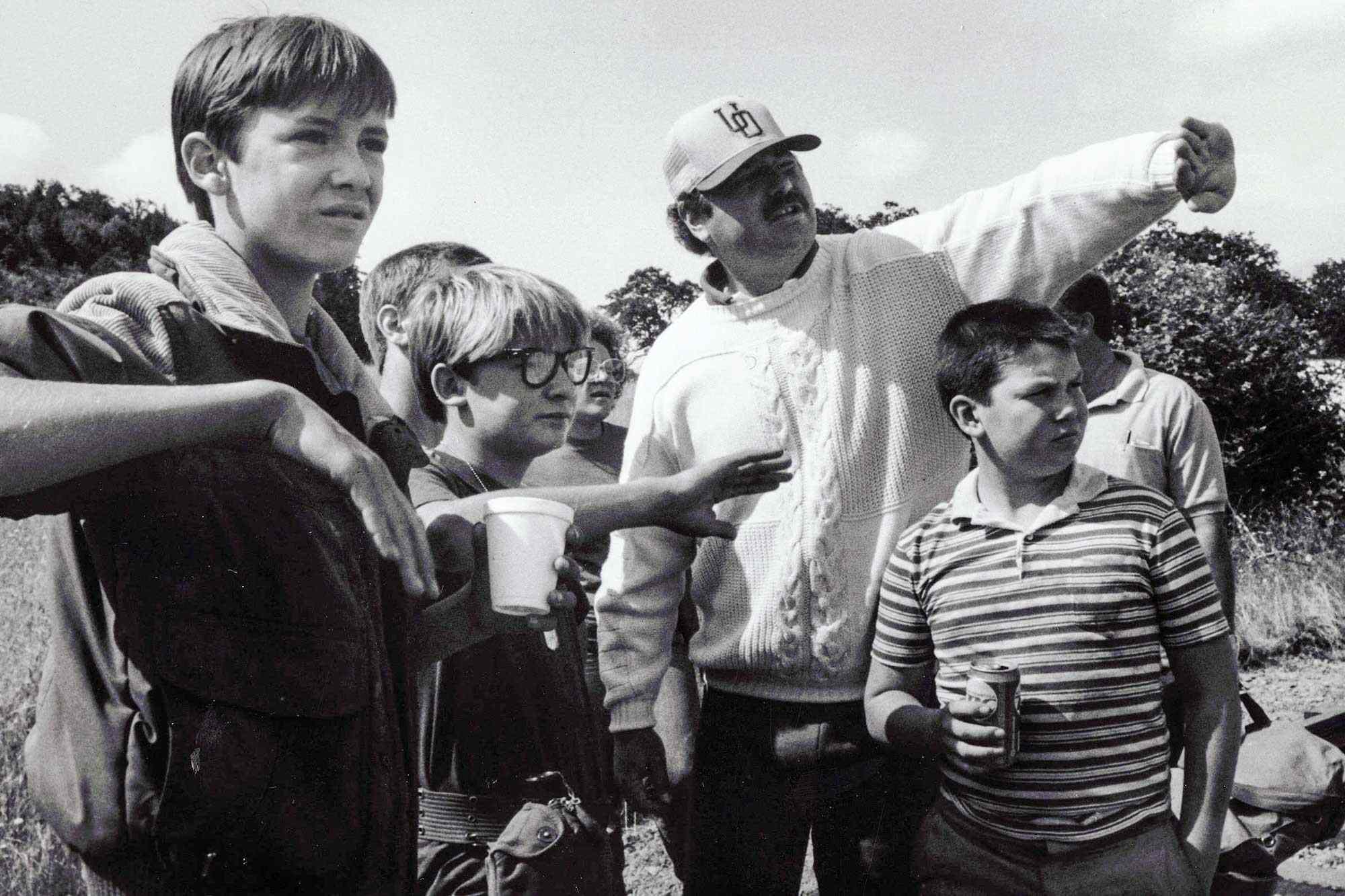 Кадр со съемок фильма «Останься со мной»