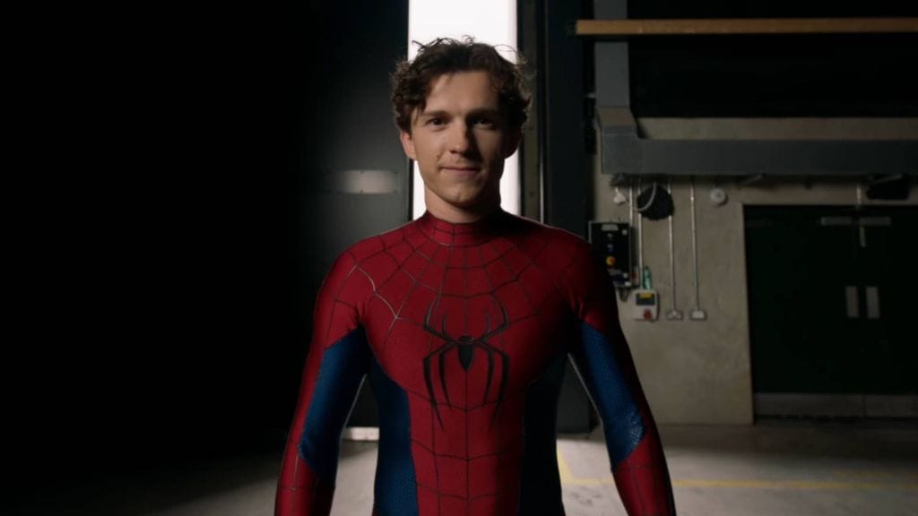 Кадр со съемок «Человек-паук: Совершенно новый день»