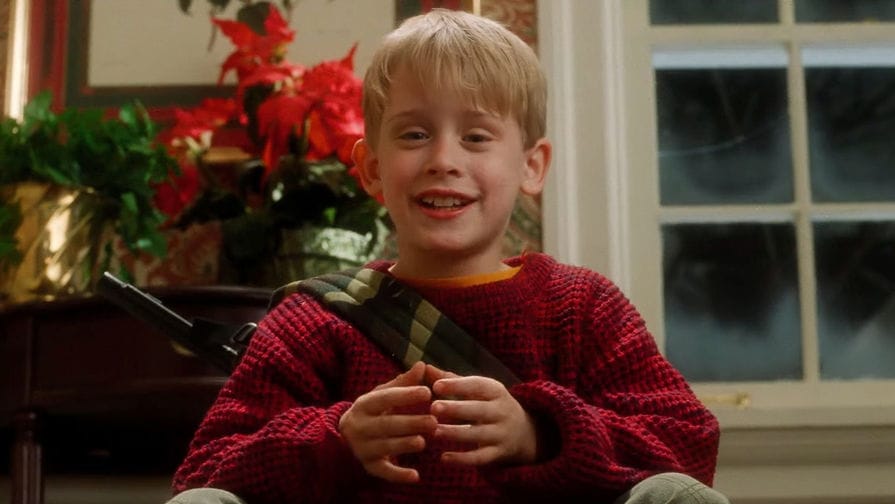 Кадр из кинофильма «Один дома» 