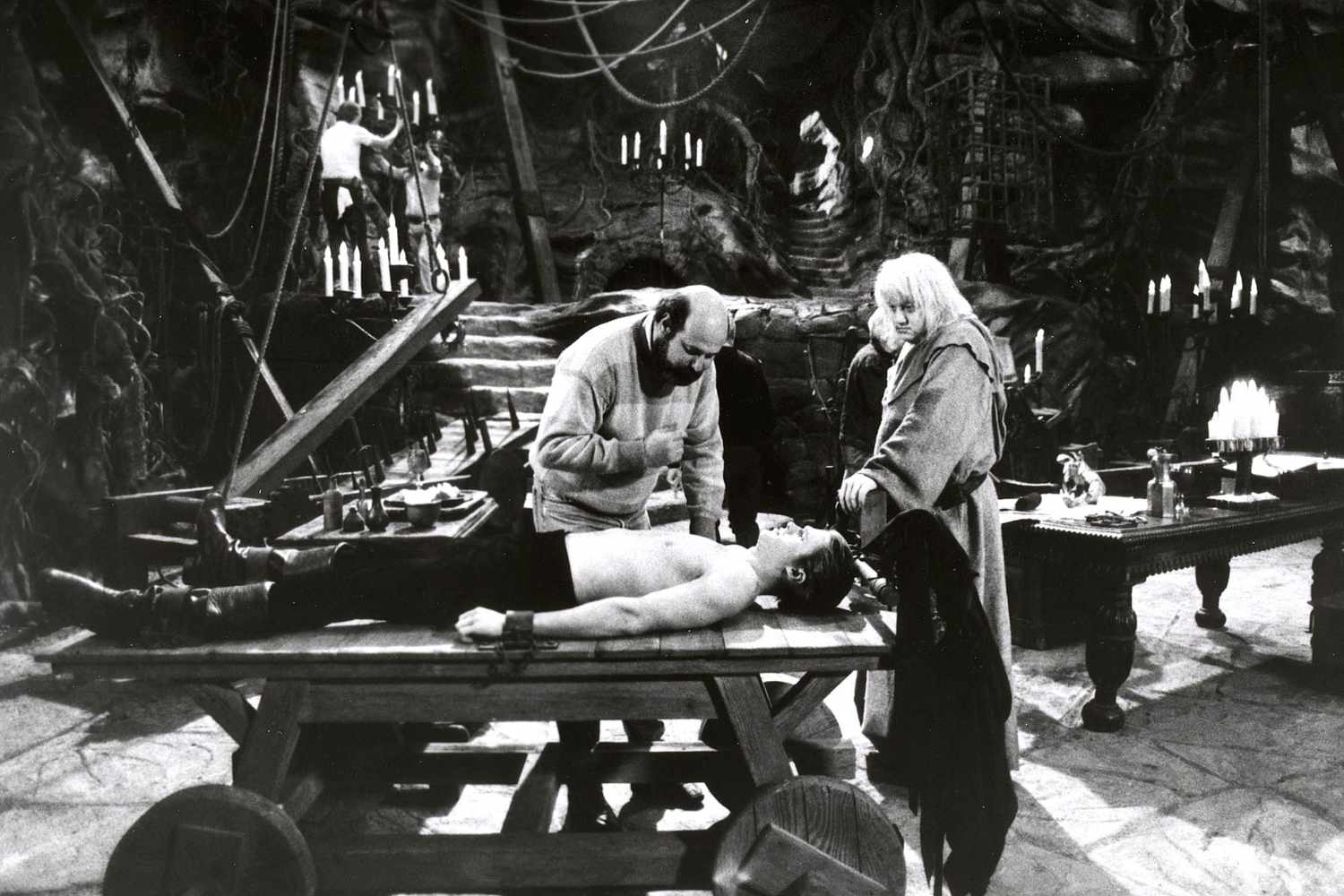 Райнер на съемках «Принцессы-невесты»