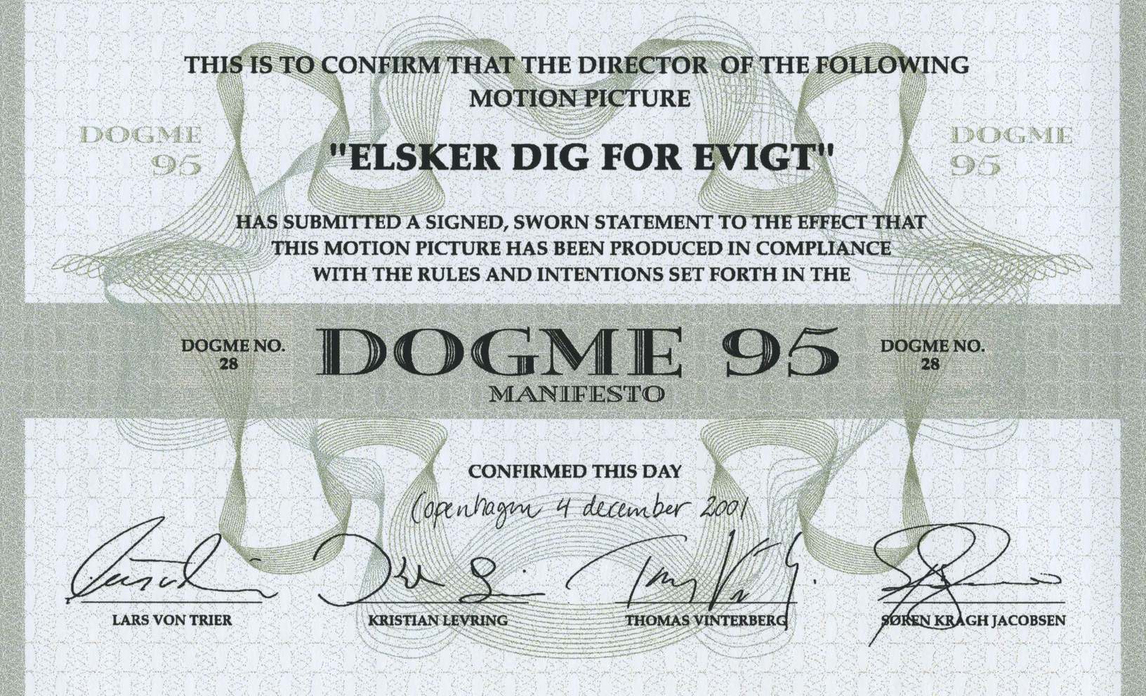 «Манифест Dogme 95»