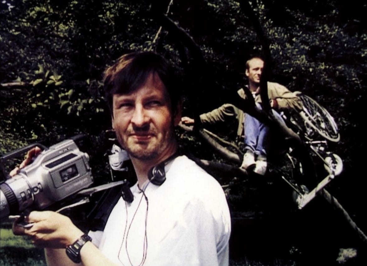 Ларс фон Триер на съемках фильма «Идиоты»