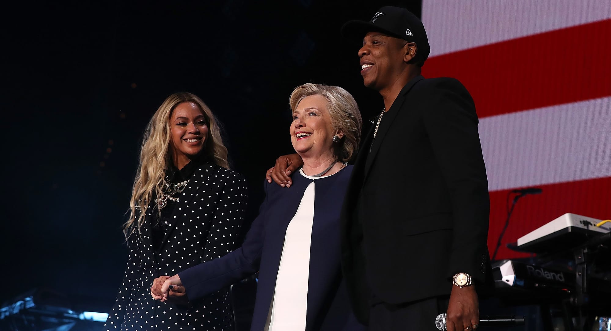 Бейонсе, Хилари Клинтон и Джей-Зи