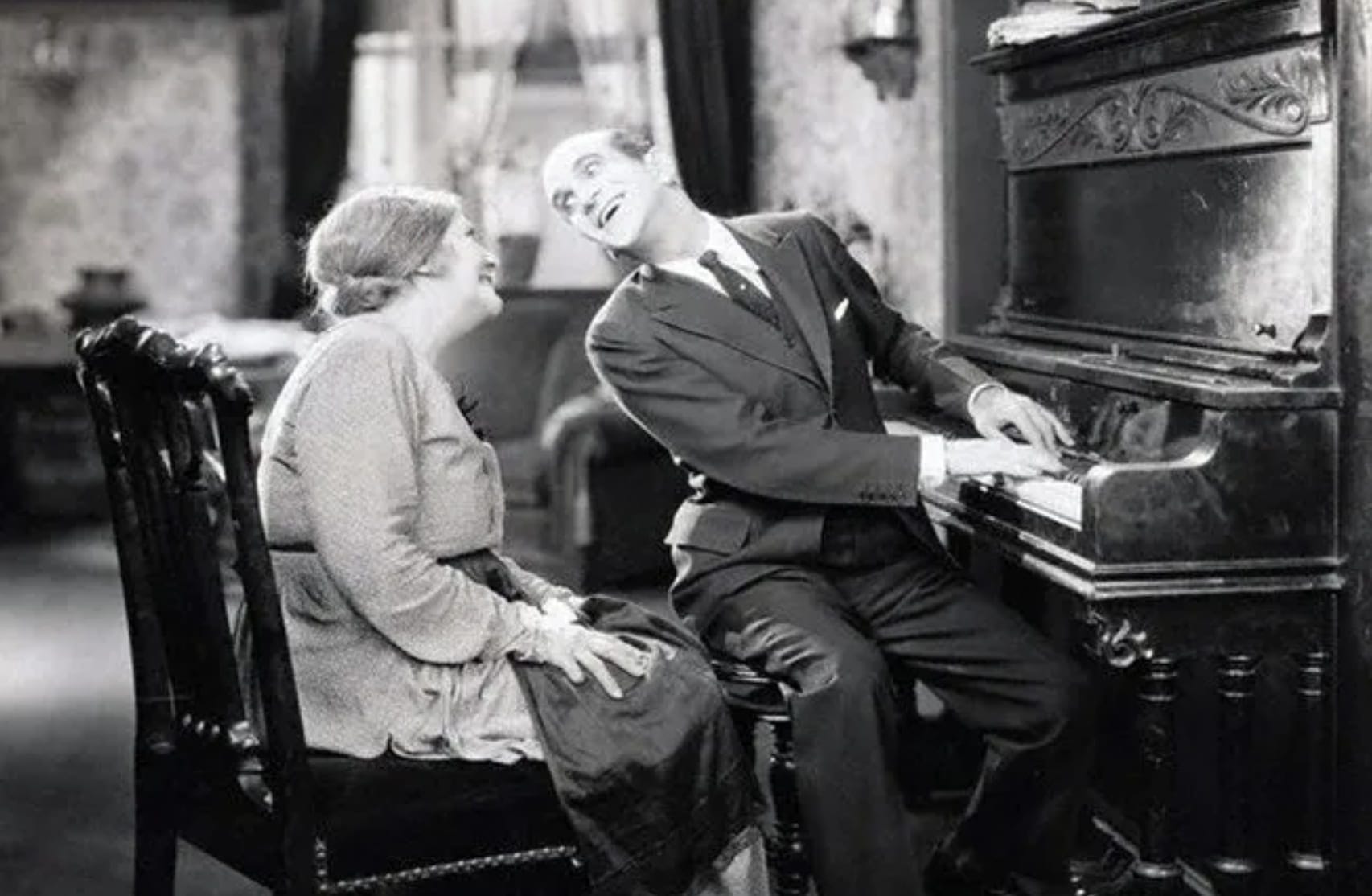 Кадр из фильма «Певец джаза»