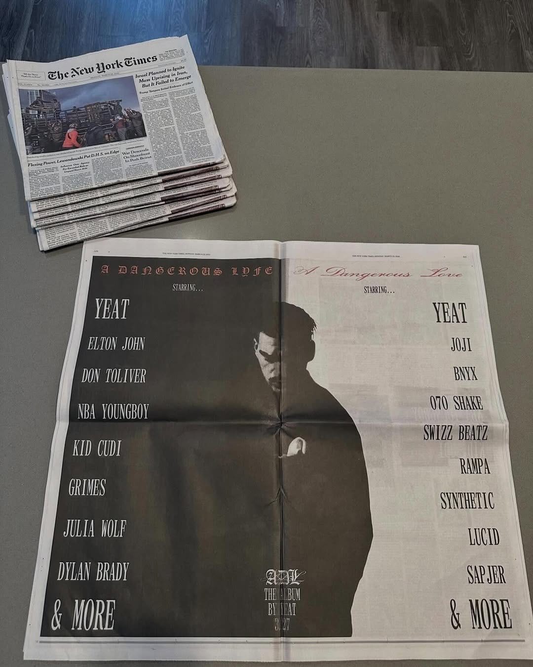 Промо к альбому «ADL»