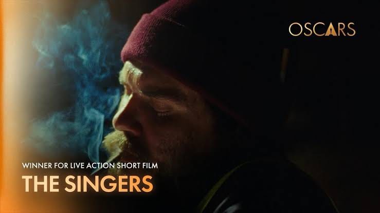 Кадр из короткометражного фильма «Певцы»