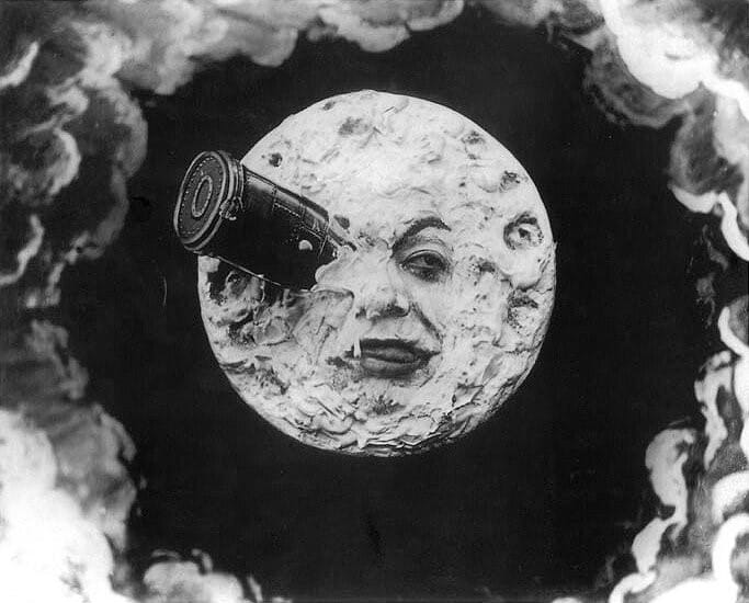 Кадр из фильма «Путешествие на Луну»