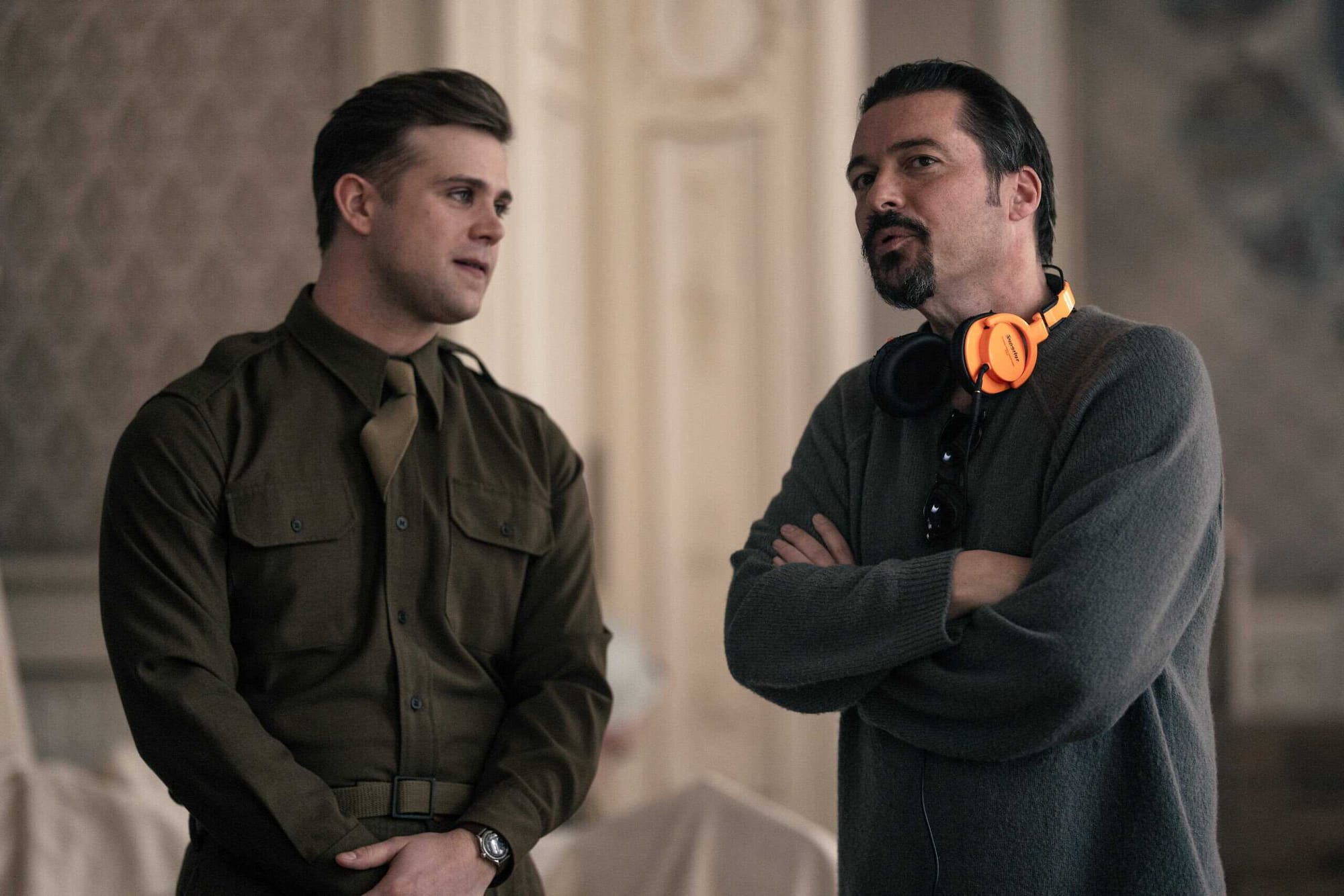 Кадр со съёмок фильма «Нюрнберг»