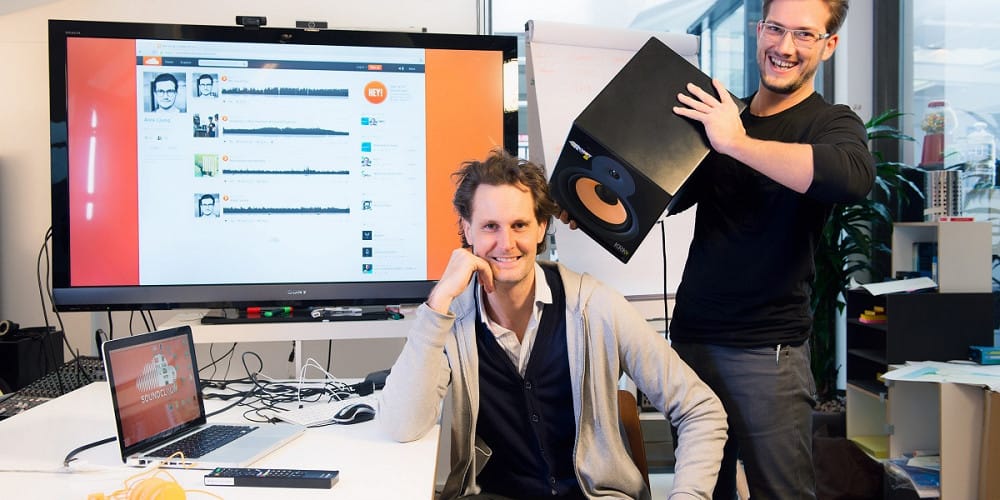 Эрик Вальфорс и Александер Льюнг, основатели SoundCloud