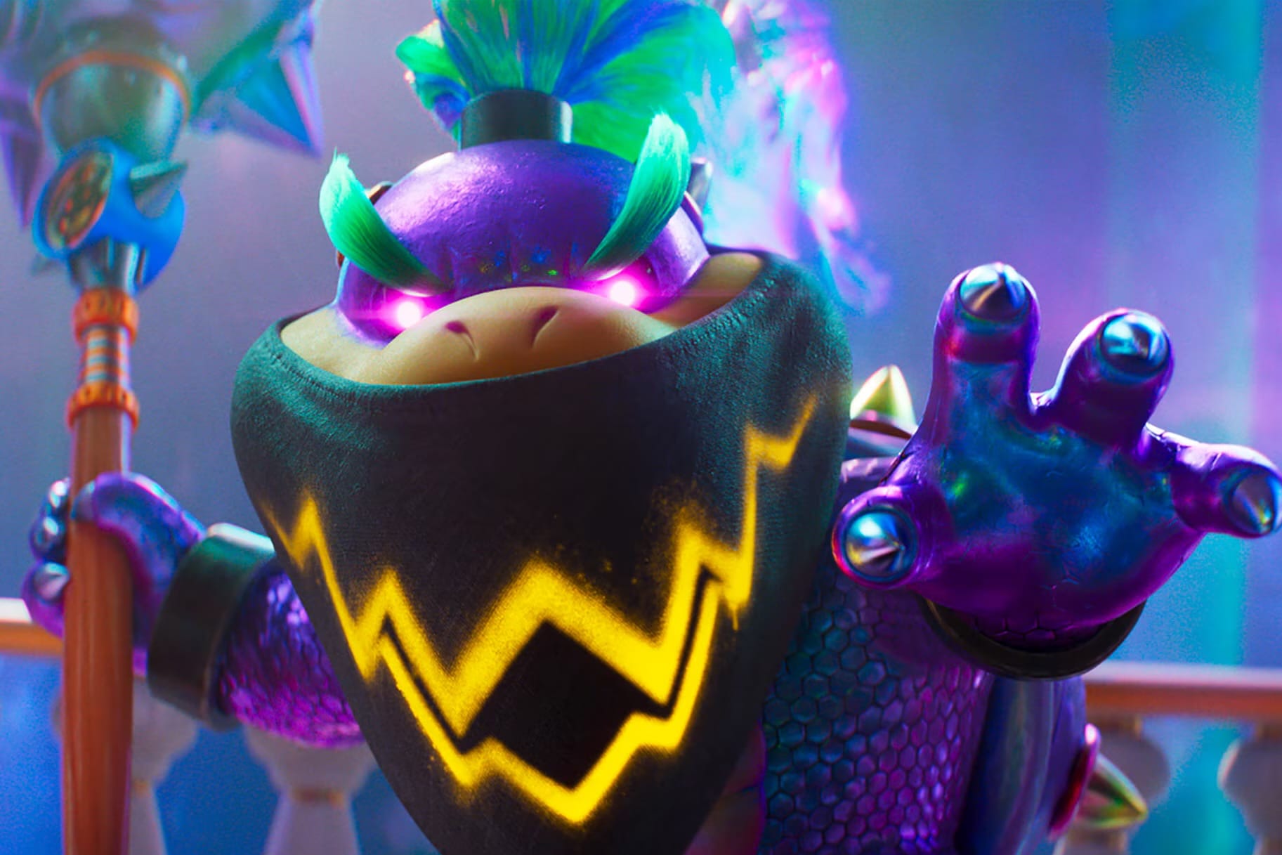 Кадр из мультфильма «Супер Марио: Галактическое кино»