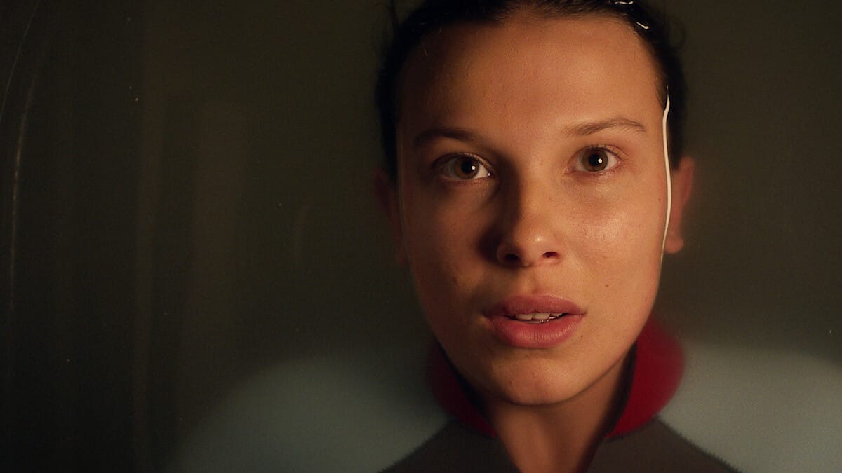 Кадр из финала «Очень странные дела»