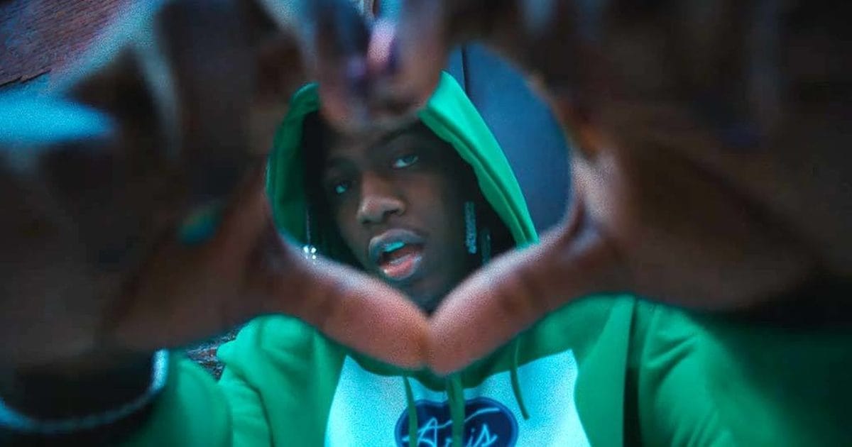 Кадр из клипа Lil Yachty к хиту «Poland», который длится 83 секунды