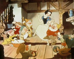 Кадр из мультфильма «Белоснежка и семь гномов»